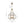 LightFixturesUSA - Brass Clear Glass Geometric Cube Lantern Pendant Light - Chandelier - Brass - 