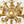 LightFixturesUSA - Brass Cluster Glass Globe Bubble Sphere Sputnik Chandelier - Chandelier - Brass - 
