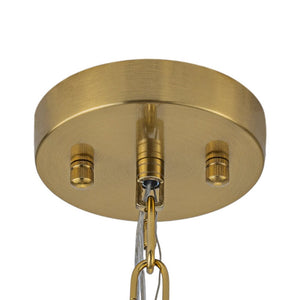 LightFixturesUSA - Brass Cluster Glass Globe Bubble Sphere Sputnik Chandelier - Chandelier - Brass - 
