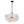 LightFixturesUSA - Brass Cluster Ribbed Glass Globe Bubble Chandelier - Chandelier - 3 - Lt - Black