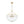 Load image into Gallery viewer, LightFixturesUSA - Brass Draped Ribbed Glass Bubble Round Pendant Chandelier - Chandelier - 6 - Lt - 

