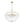 Load image into Gallery viewer, LightFixturesUSA - Brass Draped Ribbed Glass Bubble Round Pendant Chandelier - Chandelier - 6 - Lt - 
