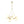 LightFixturesUSA - Brass Halo Shine Opal Glass Bubble Ring Chandelier - Chandelier - Brass (Exclusive Offer) - 