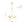 LightFixturesUSA - Brass Halo Shine Opal Glass Bubble Ring Chandelier - Chandelier - Brass (Exclusive Offer) - 