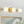 LightFixturesUSA - Brass Linear Opal Glass Globe Semi Flush Mount Vanity Light - Wall Sconce - 3 - Lt - 