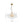 LightFixturesUSA - Brass Luxe Cluster Hammered Glass Globe Bubble Chandelier - Chandelier - 3 - Lt - 
