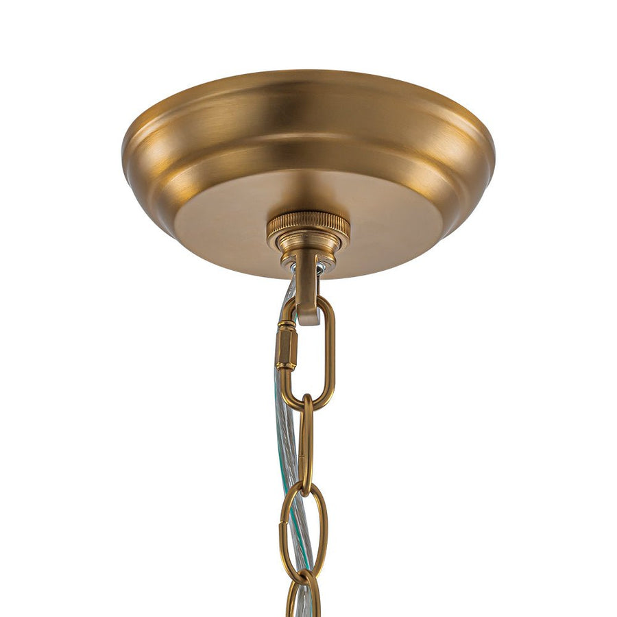 LightFixturesUSA - Brass Luxe Cluster Hammered Glass Globe Bubble Chandelier - Chandelier - 3 - Lt - 