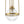 LightFixturesUSA-Brass Mid-Century 1-Light Clear Ribbed Glass Globe Pendant-Pendant Light-10.6 in-