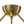 LightFixturesUSA - Brass Mid - Century 3 - Light Glass Globe Semi Flush Mount - Ceiling Light - Clear - 