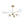LightFixturesUSA - Brass Opal Glass Globe Tier Sputnik Chandelier - Chandelier - 6 - Lt (Pre - Order) - 