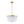 LightFixturesUSA - Brass Round Tiered Opal Swirl Glass Pendant Chandelier - Ceiling Light - Brass - 