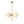 LightFixturesUSA-Brass Sputnik Opal Glass Globe Tiered Bubble Chandelier-Ceiling Light-Brass-