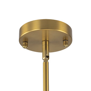 LightFixturesUSA-Brass Sputnik Opal Glass Globe Tiered Bubble Chandelier-Ceiling Light-Brass-