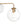 LightFixturesUSA - Brass Striped Ribbed Glass Globe 5 - light Sputnik Chandelier - Chandelier - Brass - 