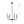 LightFixturesUSA-Candle Style Simple Metal Chandelier-Chandelier--