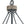 LightFixturesUSA - Candle Style Weathered Wooden Square Cage Pendant Light - Chandelier - Rustic - 