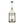 LightFixturesUSA - Candle Style Weathered Wooden Square Cage Pendant Light - Chandelier - Rustic - 