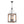 LightFixturesUSA - Candle Style Weathered Wooden Square Cage Pendant Light - Chandelier - Rustic - 