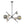 LightFixturesUSA-Celestial 6-Light Smoked Glass Globe Adjustable Sputnik Chandelier-Chandelier-Black-