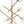 LightFixturesUSA - Celestial Glass Globe Sputnik Chandelier - Adjustable Linear Arm - Chandelier - Brass - 
