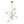 LightFixturesUSA - Celestial Glass Globe Sputnik Chandelier - Adjustable Linear Arm - Chandelier - Brass - 