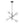 LightFixturesUSA - Celestial Glass Globe Sputnik Chandelier - Adjustable Linear Arm - Chandelier - Brass/4 - Lt - 