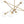 Load image into Gallery viewer, LightFixturesUSA - Celestial Glass Globe Staggered Linear Sputnik Chandelier - Chandelier - Brass - 
