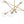 Load image into Gallery viewer, LightFixturesUSA - Celestial Glass Globe Staggered Linear Sputnik Chandelier - Chandelier - Brass - 
