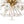 Load image into Gallery viewer, LightFixturesUSA-Ceramic Hoya Floral Brass Sunburst Sphere Chandelier-Chandelier-Brass-
