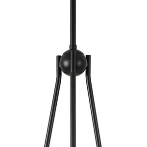 LightFixturesUSA - Classic 6 - Light Fabric Conical Shade Wheel Chandelier - Chandelier - Black - 