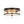 Load image into Gallery viewer, LightFixturesUSA - Clear Crackled Glass Drum Flush Mount Light - Ceiling Light - 12 in. - 
