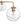 LightFixturesUSA - Clear Hammered Glass Globe 5 - light Round Sputnik Chandelier - Chandelier - Brass - 
