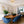 LightFixturesUSA - Cluster Rippled Glass Bubble Round Semi Flush Chandelier - Chandelier - Brass - 