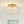 LightFixturesUSA - Cluster Rippled Glass Bubble Round Semi Flush Chandelier - Chandelier - Brass - 