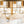LightFixturesUSA - Cluster Rippled Glass Bubble Round Semi Flush Chandelier - Chandelier - Brass - 