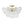 LightFixturesUSA - Cluster Rippled Textured Glass Bubble Semi Flush Chandelier - Chandelier - Brass - 
