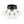 Load image into Gallery viewer, LightFixturesUSA - Cluster Seeded Glass Globe Bubble Round Semi Flush Mount - Ceiling Light - Black - 

