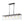 LightFixturesUSA - Contemporary Clear Glass Rectangular Cage Island Chandelier - Chandelier - 37 in - 