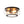 LightFixturesUSA - Contemporary Clear Striped Glass Round Flush Mount Light - Ceiling Light - Oil - Rubbed Bronze - 