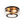 LightFixturesUSA - Contemporary Clear Striped Glass Round Flush Mount Light - Ceiling Light - Oil - Rubbed Bronze - 
