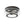 LightFixturesUSA - Contemporary Clear Striped Glass Round Flush Mount Light - Ceiling Light - Oil - Rubbed Bronze - 