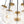 LightFixturesUSA - Contemporary Cluster Seeded Glass Globe Bubble Chandelier - Chandelier - Brushed Brass - 
