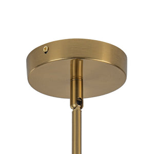 LightFixturesUSA - Contemporary Cluster Seeded Glass Globe Bubble Chandelier - Chandelier - Brushed Brass - 