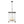 LightFixturesUSA - Contemporary Glass Wide Square Lantern Pendant Chandelier - Chandelier - 15.7in - 