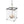 LightFixturesUSA - Contemporary Glass Wide Square Lantern Pendant Chandelier - Chandelier - 15.7in - 
