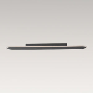 LightFixturesUSA - Contemporary Long Oval Warm Dimmable LED Ceiling Light - Ceiling Light - 39in - 