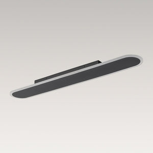 LightFixturesUSA - Contemporary Long Oval Warm Dimmable LED Ceiling Light - Ceiling Light - 39in - 