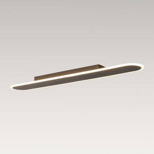 LightFixturesUSA - Contemporary Long Oval Warm Dimmable LED Ceiling Light - Ceiling Light - 39in - 