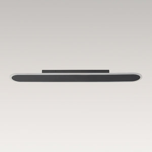 LightFixturesUSA - Contemporary Long Oval Warm Dimmable LED Ceiling Light - Ceiling Light - 39in - 