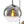 LightFixturesUSA - Contemporary Polished Gradual Glass Globe 3 - Light Pendant - Chandelier - Smoked Glass - 